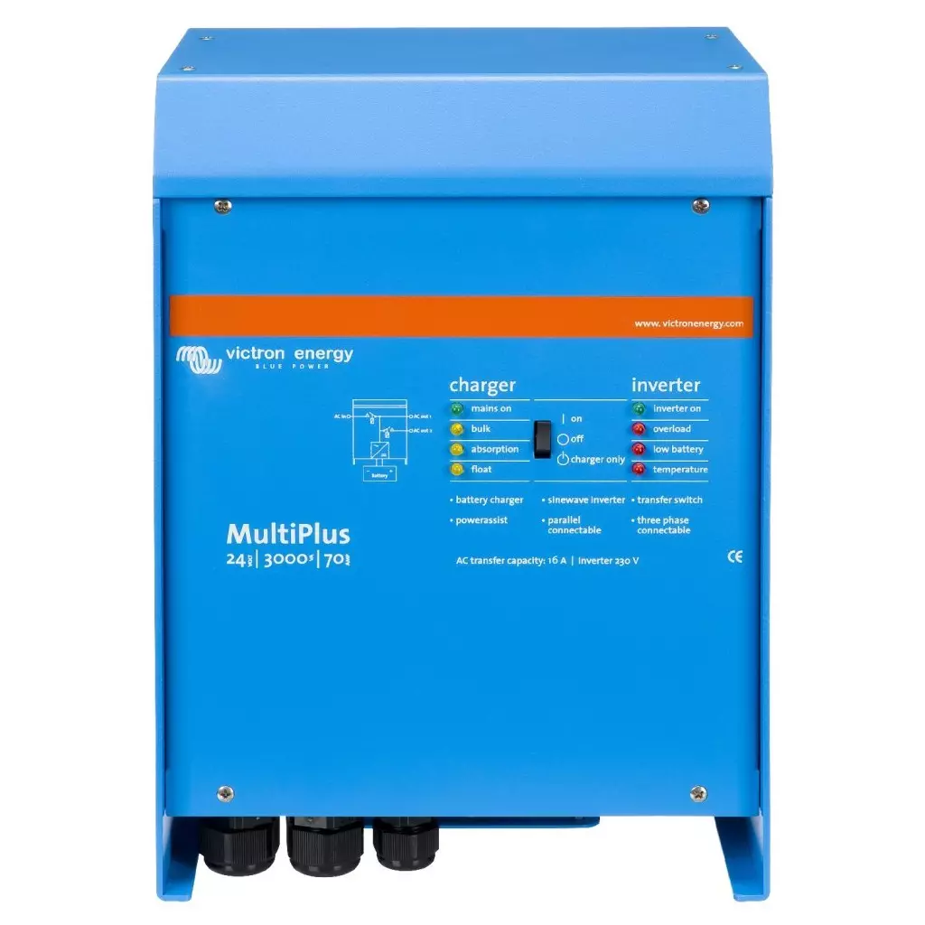 Obrázek produktu Victron Multiplus hybridní měnič 24V/3000VA/70A-16A