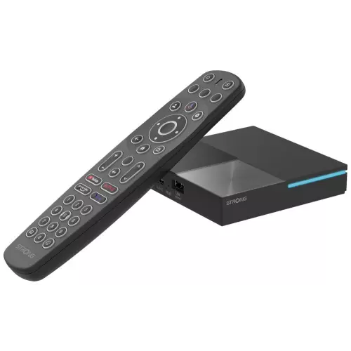 obrázek produktu STRONG android box SRT LEAP-S3 PRO/ 4K UHD/ H.265/HEVC/ NETFLIX/ Disney+/ Chromecast/ HDMI/ USB/ LAN/ Wi-Fi 6/ Google TV