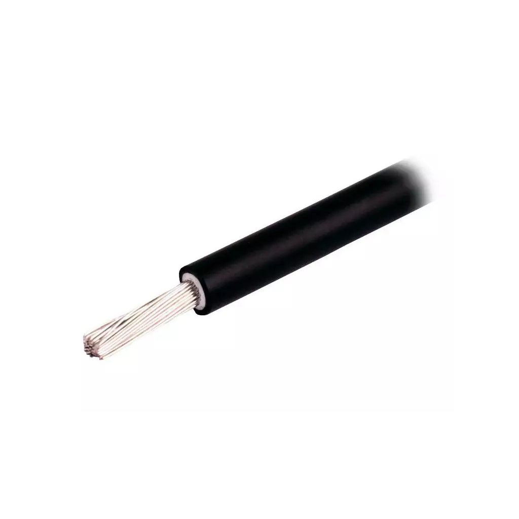 Obrázek produktu GOOWEI Energy kabel pro zapojení solárních panelů měděný 1x 4mm2, černý
