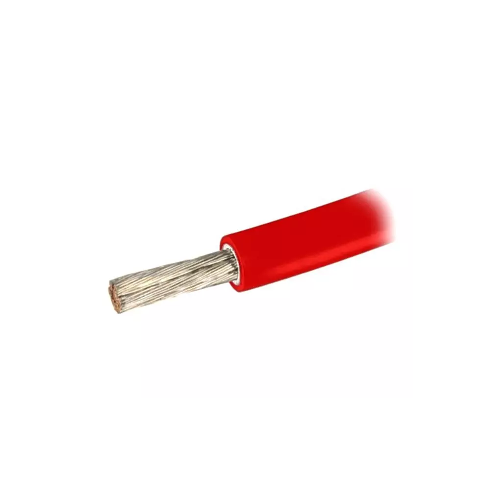 Obrázek produktu GOOWEI Energy kabel pro zapojení solárních panelů měděný 1x 6mm2, červený