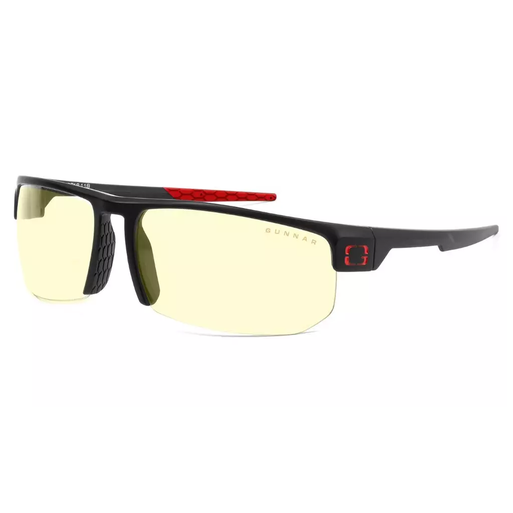 Obrázek produktu GUNNAR kancelářske/herní brýle TORPEDO 360 ONYX * jantárová & sluneční skla * BLF 65 & BLF 90 * GUNNAR & NATURAL focus