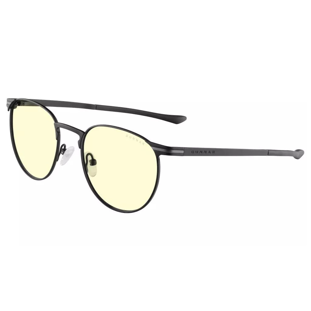 Obrázek produktu GUNNAR kancelářske/herní brýle MATEO ONYX * jantárová skla * BLF 65 * GUNNAR focus