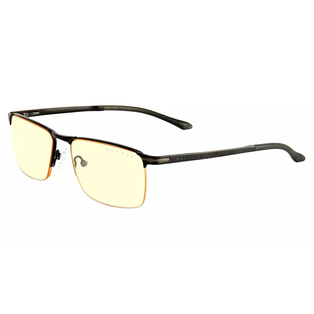 Obrázek produktu GUNNAR kancelářske/herní brýle MARIN ONYX * jantarová skla * BLF 65 * GUNNAR focus