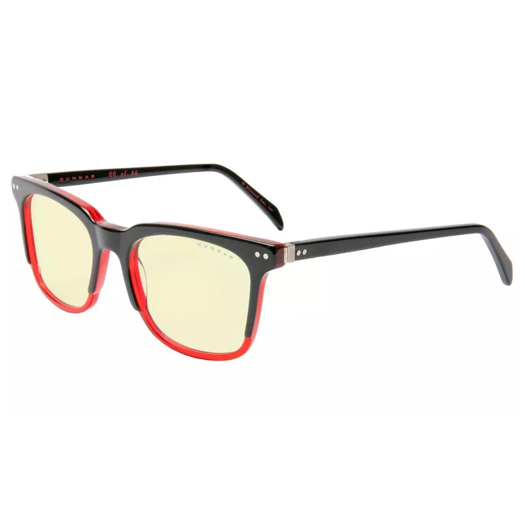 Obrázek produktu GUNNAR kancelářske/herní brýle DIABLO 4 LILITH COLLECTOR'S EDITION ONYX/RED * jantarová skla * BLF 65 * GUNNAR focus