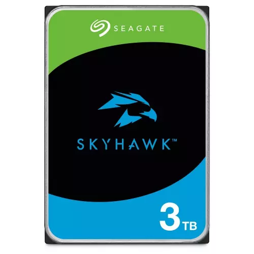 obrázek produktu Seagate SkyHawk 3TB HDD / ST3000VX015 / Interní 3,5" / 5400 rpm / SATA III / 256 MB