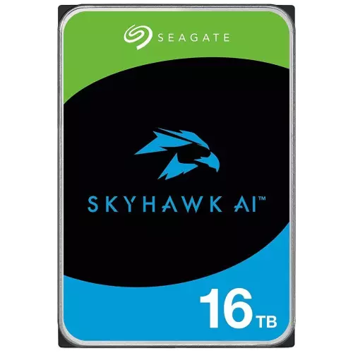 obrázek produktu Seagate SkyHawk AI 16TB HDD / ST16000VE005 / Interní 3,5" / SATA 6Gb/s / 512MB