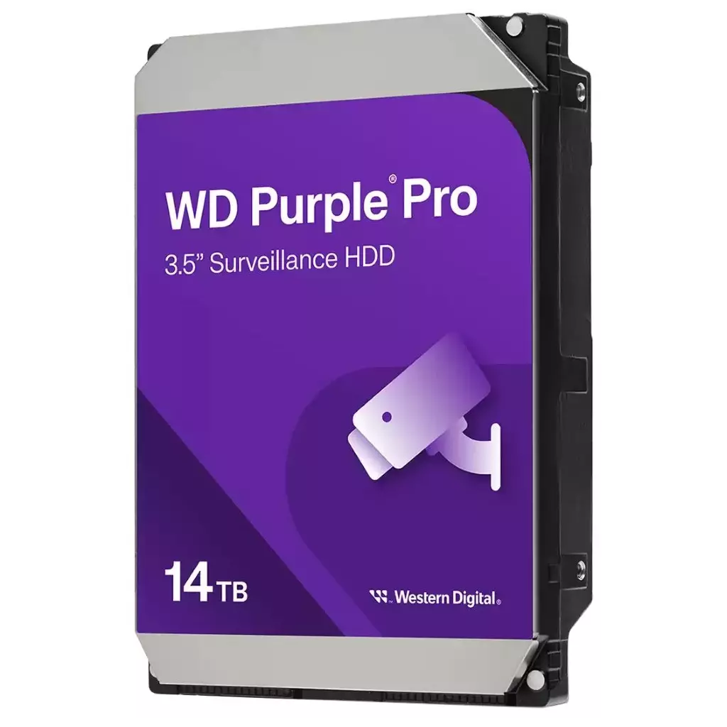 Obrázek produktu WD PURPLE PRO 14TB / WD142PURP / SATA 6Gb/s / Interní 3,5