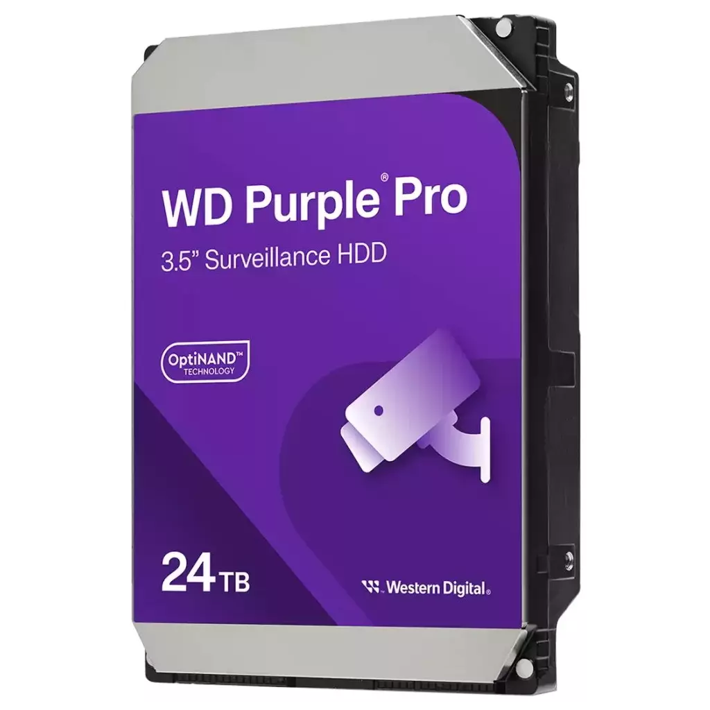 Obrázek produktu WD PURPLE PRO 24TB / WD240PURP / SATA 6Gb/s / Interní 3,5
