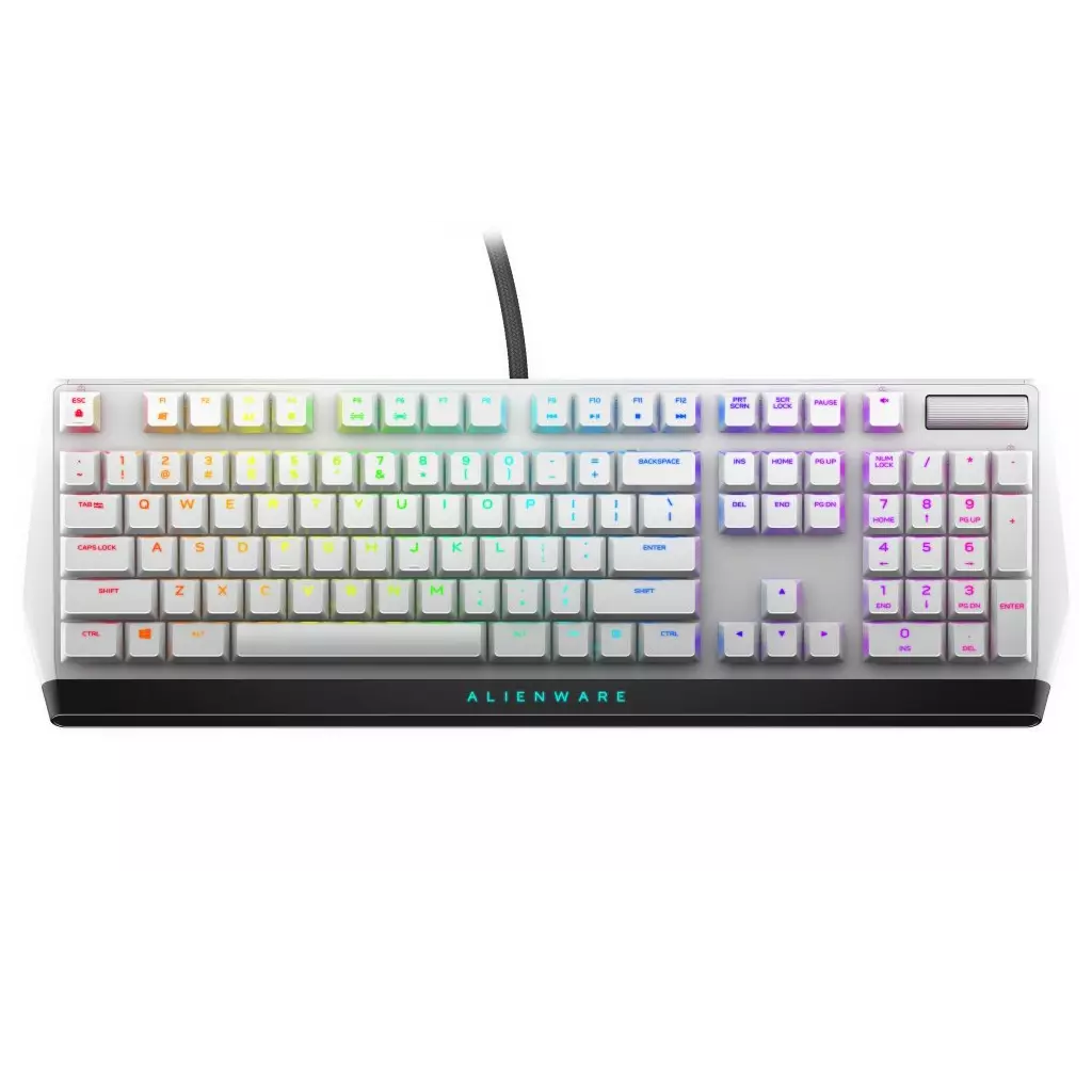 Obrázek produktu DELL klávesnice Alienware Low-profile RGB Mechanical Gaming Keyboard/  AW510K/ US/ Int./ mezinárodní/ Lunar Light