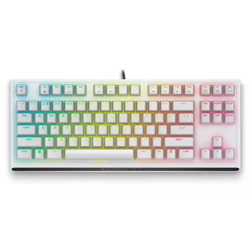 obrázek produktu DELL klávesnice Alienware Tenkeyless Gaming Keyboard mechanical/  AW420K/ US/ Int./ mezinár./ Lunar Light