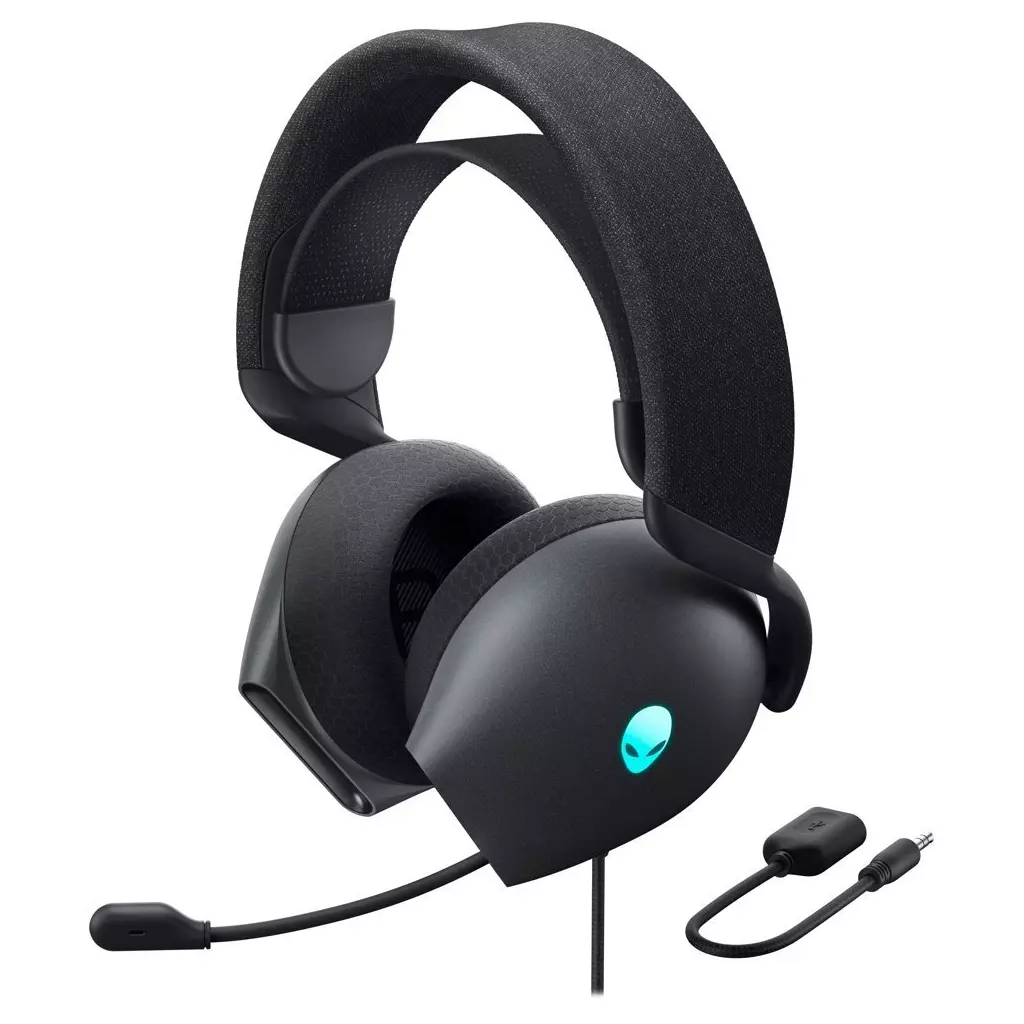 Obrázek produktu DELL náhlavní souprava  AW520H/ Wired gaming Headset/ sluchátka + mikrofon/ černá