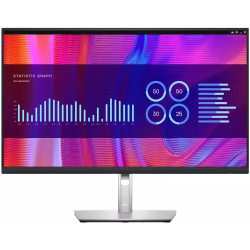 obrázek produktu DELL P2723DE Professional/ 27" LED/ 16:9/ 2560x1440/ QHD/ 3H IPS/ 1000:1/ 5ms/ USB-C/ 4x USB/ DP/ HDMI/ RJ45/ 3Y Basic