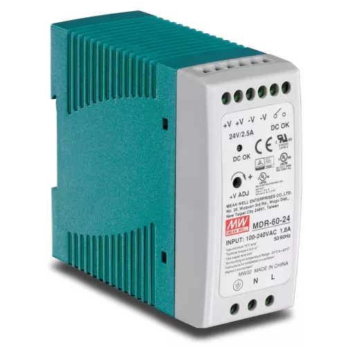 obrázek produktu Planet PWR-60-24 napájecí zdroj průmyslový, výstup 24V, 60W