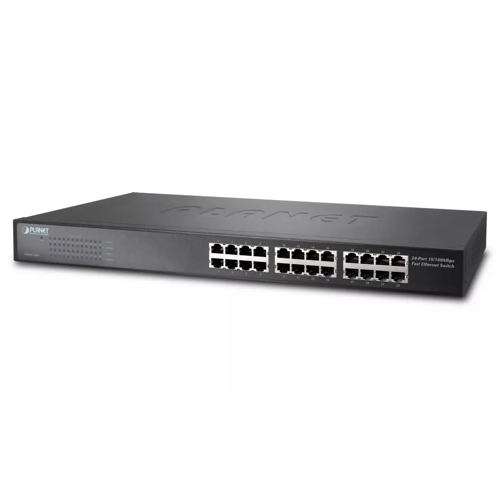 Obrázek produktu Planet FNSW-2401 Switch 24 x 10/100, kov, rack