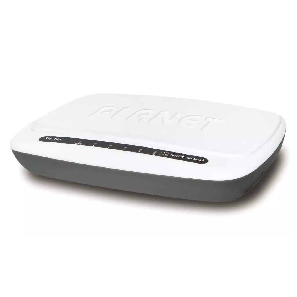 Obrázek produktu Planet SW-504 Switch 5 x 10/100, plast