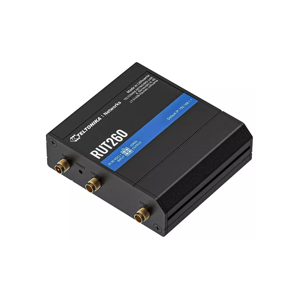 Obrázek produktu Teltonika RUT260 průmyslový router LTE CAT6
