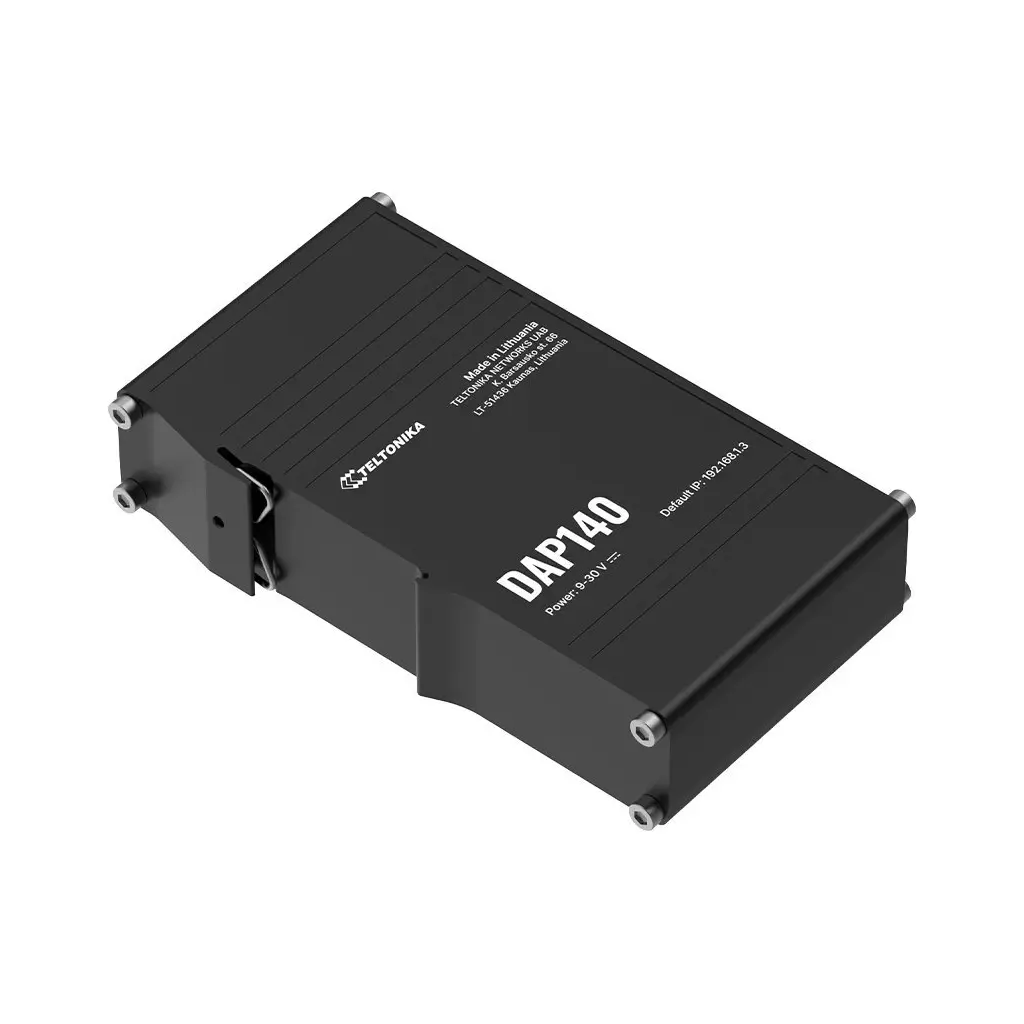 Obrázek produktu Teltonika DAP140 průmyslový bezdrátový Acces point, WiFi 4, Mesh (802.11s), 2x RJ45