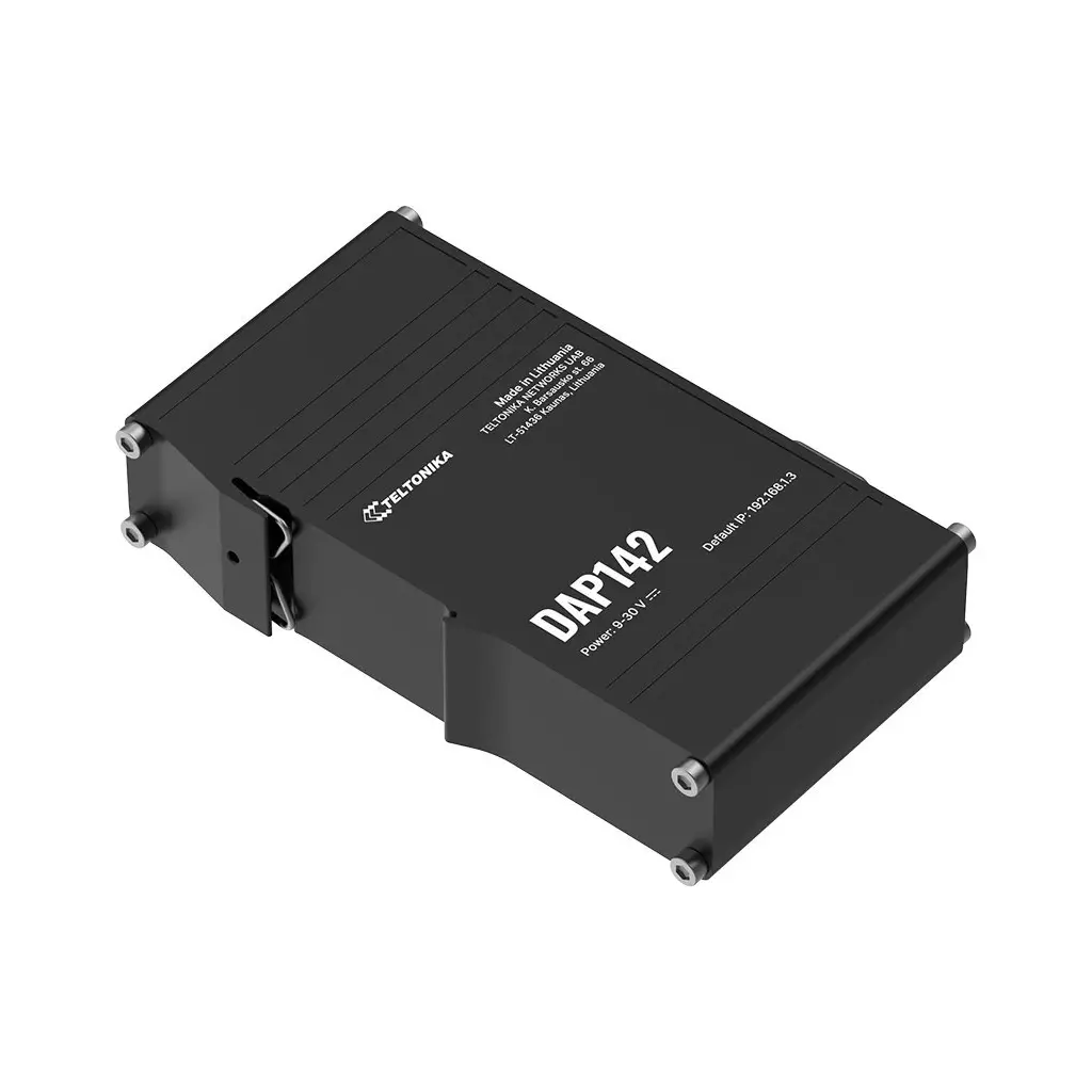 Obrázek produktu Teltonika DAP142 průmyslový bezdrátový Acces point, RS232, WiFi 4, Mesh (802.11s), 2x RJ45