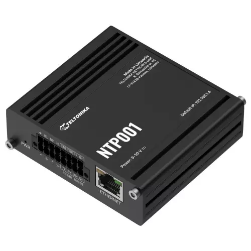 obrázek produktu Teltonika NTP001 průmyslový NTP server, synchronizace času, RS232/RS485,