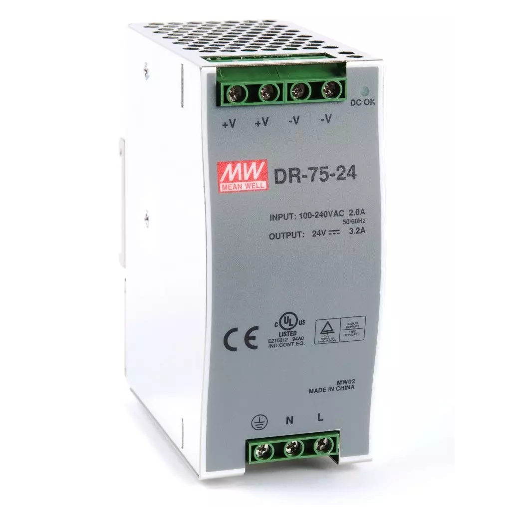 Obrázek produktu Planet PWR-75-24 napájecí zdroj DIN, 24V, 75W
