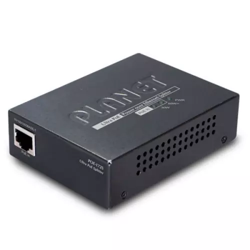obrázek produktu Planet POE-172S Ultra PoE splitter 802.3bt do 60W - výstup 12/19/24VDC, 1Gb