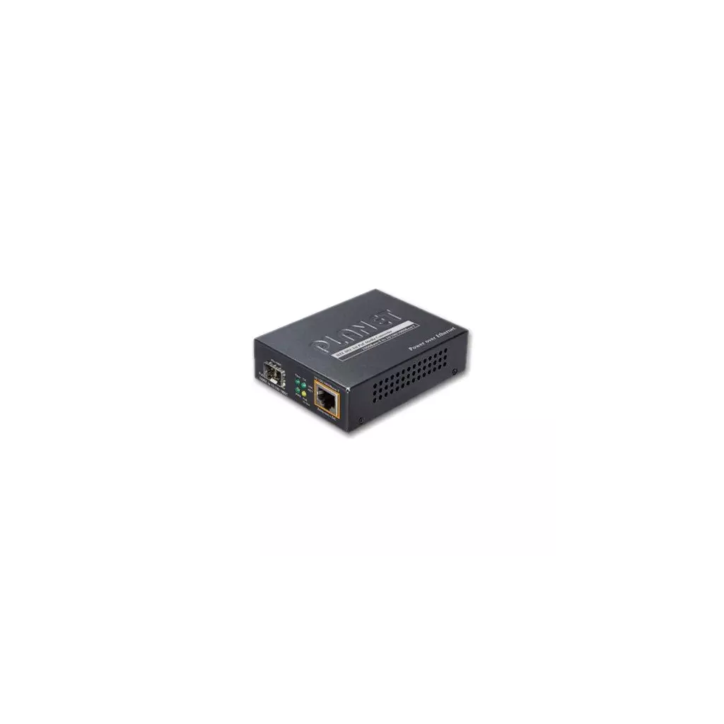 Obrázek produktu Planet GTP-805A konvertor RJ45/SFP, 1Gbps, PoE injektor 802.3at