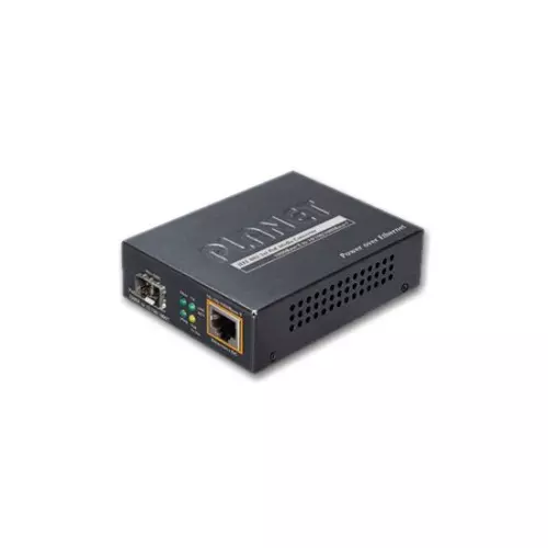 obrázek produktu Planet GTP-805A konvertor RJ45/SFP, 1Gbps, PoE injektor 802.3at