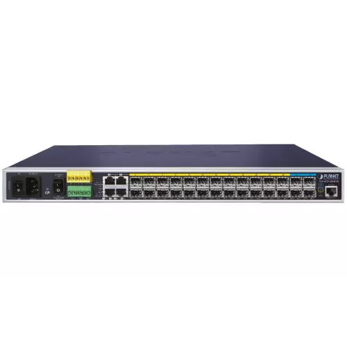 obrázek produktu Planet IGS-6325-20S4C4X průmyslový L3 switch, 4x1Gb, 10x1Gb + 4x2.5Gb SFP, 4x10Gb SFP+, 48-56VDC,-40~75°C, IP30, fanless