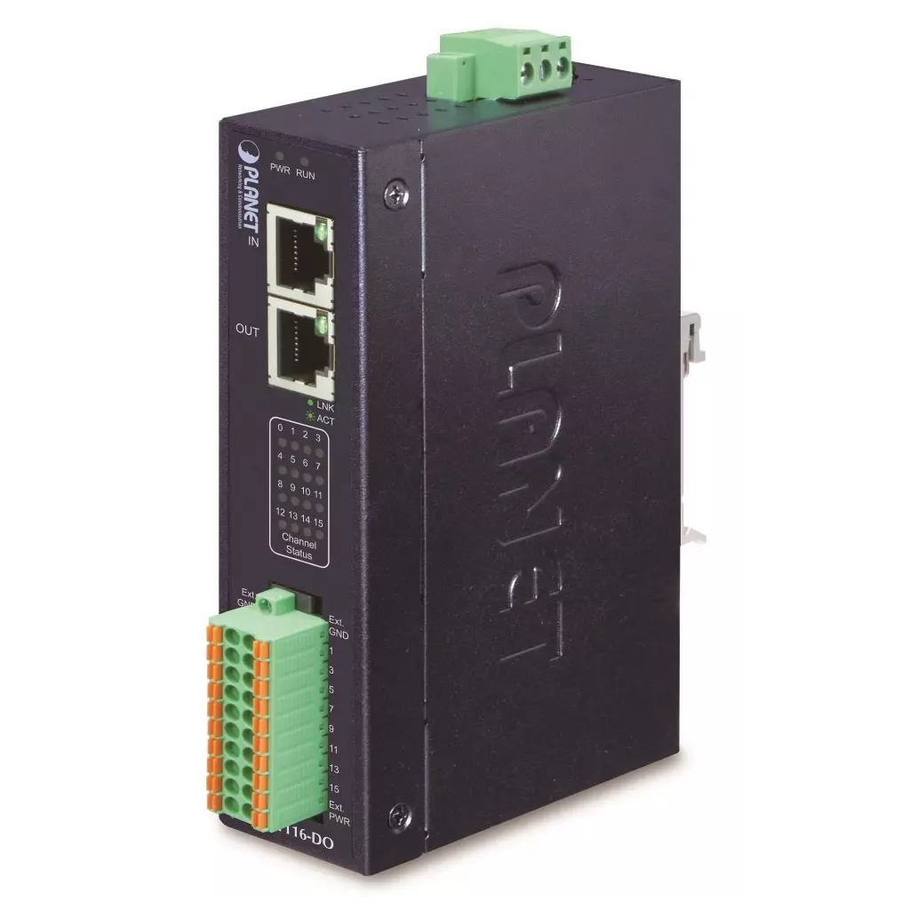 Obrázek produktu Planet Průmyslový EtherCAT Slave, 16x DO, 2x RJ45