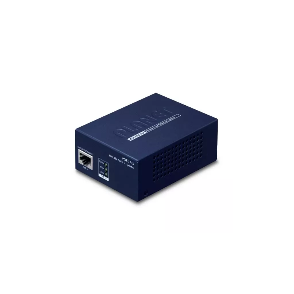 Obrázek produktu Planet POE-173S Ultra PoE splitter 802.3bt do 60W - výstup 12/19/24VDC, 1Gb, PoH