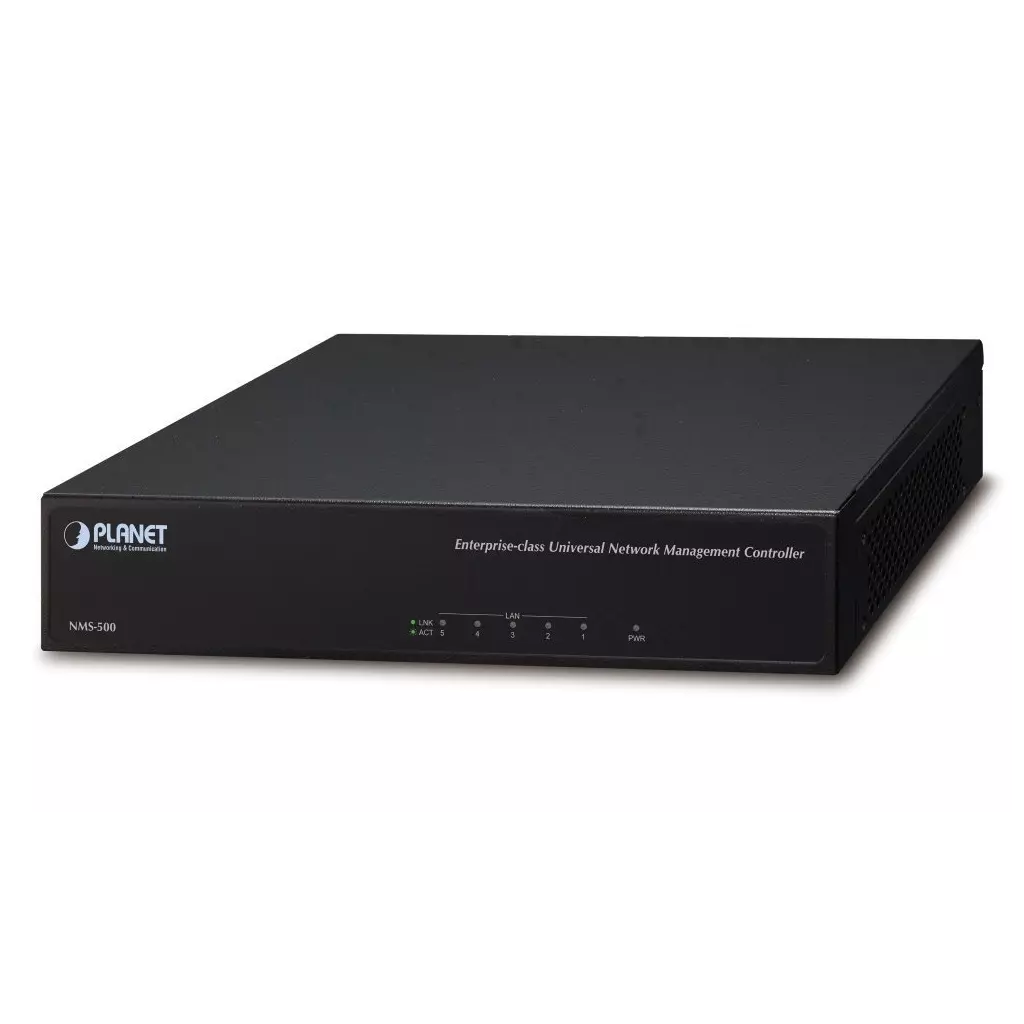 Obrázek produktu Planet kontrolér pro 512 zařízení (AP, router, switch, atd)/ 5x LAN/ Web, SNMP