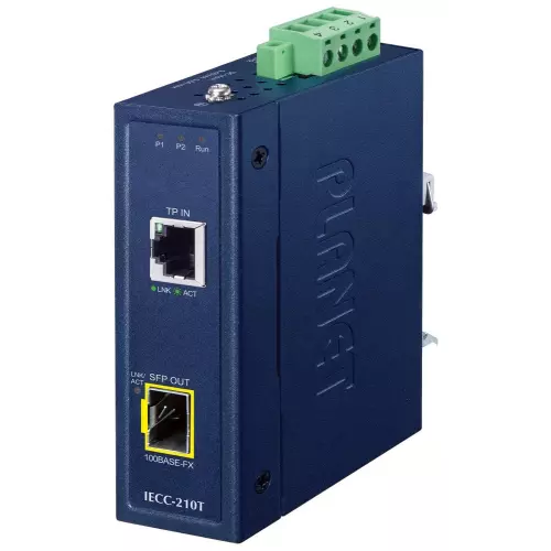 obrázek produktu Planet Průmyslový EtherCAT konvertor RJ45/SFP, TX