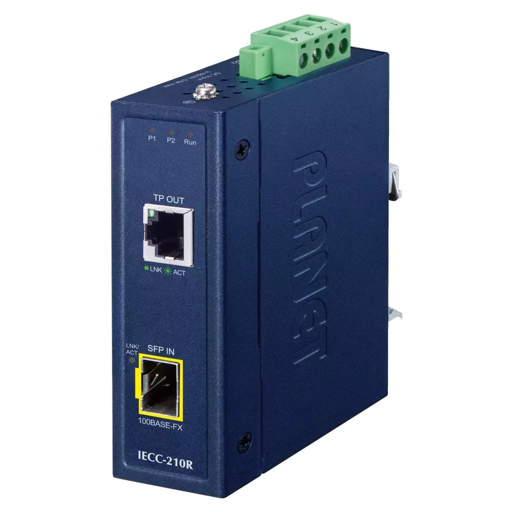 Obrázek produktu Planet Průmyslový EtherCAT konvertor RJ45/SFP, RX
