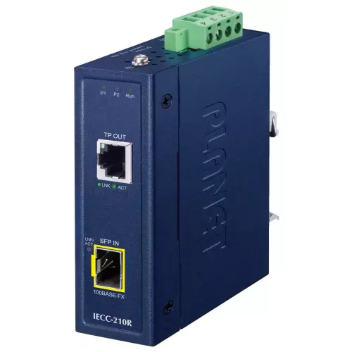 obrázek produktu Planet Průmyslový EtherCAT konvertor RJ45/SFP, RX