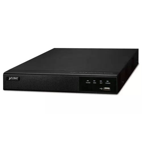 obrázek produktu Planet NVR 16x IP/ 8Mpix/ 120Mbps/ 1x HDD/ 1x LAN/ NIS2 + NDAA Compliance