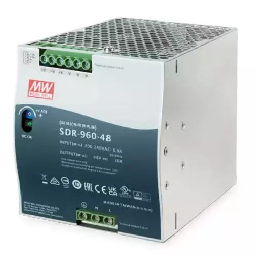 obrázek produktu Planet PWR-960-48 průmyslový zdroj na DIN lištu, 48V DC, 960W