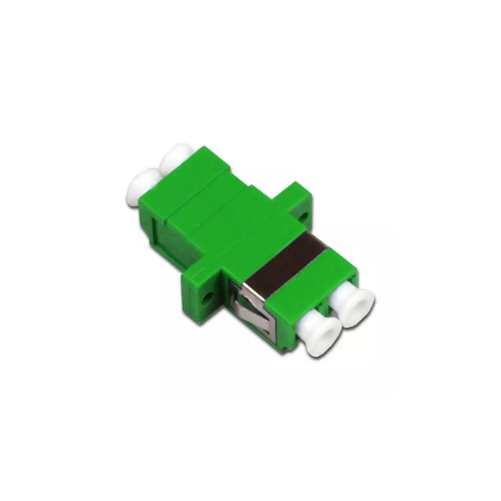 Obrázek produktu XtendLan LC-LC duplex adapter SM, APC, zelený, do optických rozvaděčů