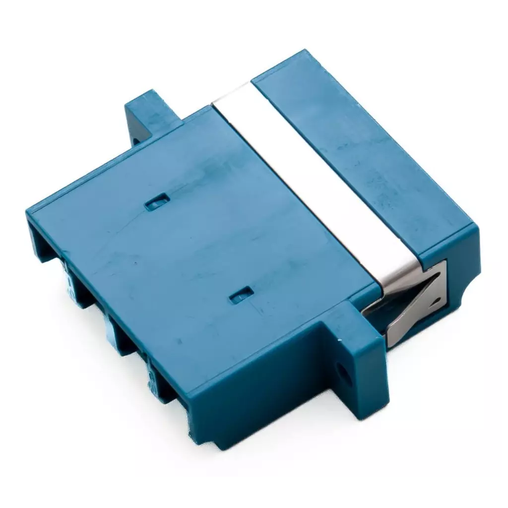 Obrázek produktu XtendLan LC-LC quad adapter, SM, modrý, do optických rozvaděčů