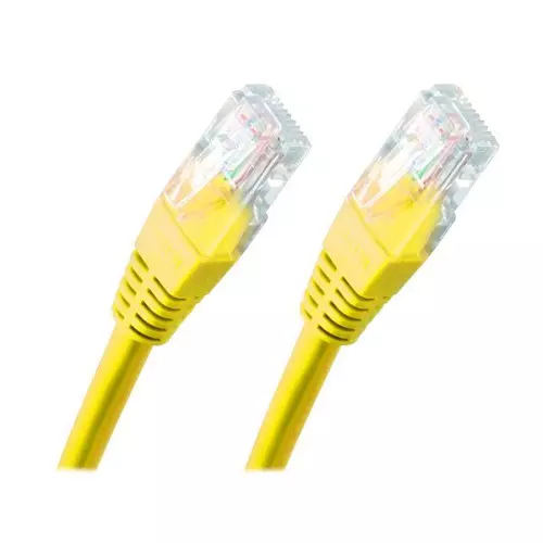obrázek produktu XtendLan Patch kabel Cat 5e UTP 0,25m žlutý