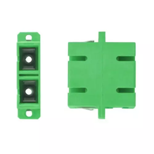 obrázek produktu XtendLan SC-SC duplex adaptér SM, APC , zelený, do optických rozvaděčů