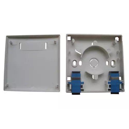 obrázek produktu XtendLan zásuvka, pro 2x SC adaptér (bez SC adaptérů), 86x86mm