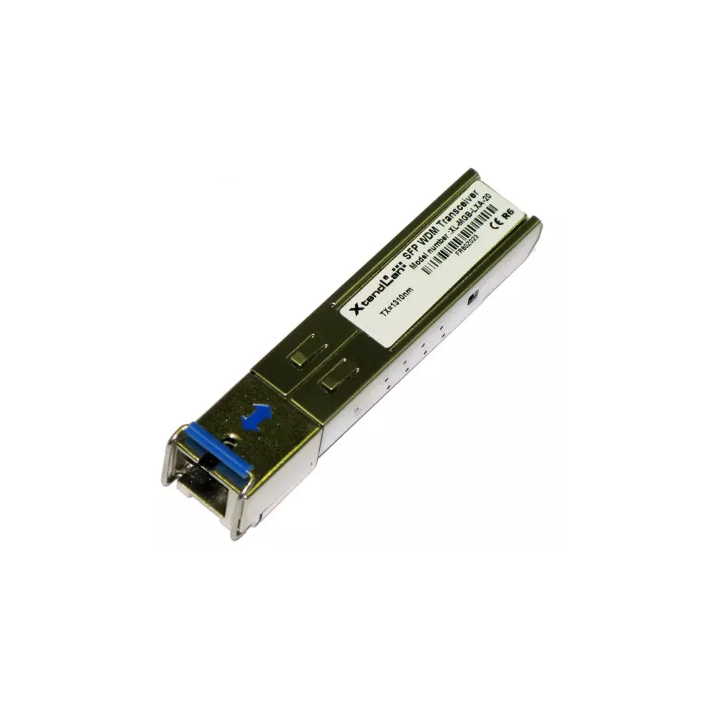 Obrázek produktu XtendLan mini GBIC SFP, SC, 1000Base-LX, 20km, WDM, TX1550nm/RX1310nm, SM i MM, průmyslový -40 až +85 st.C