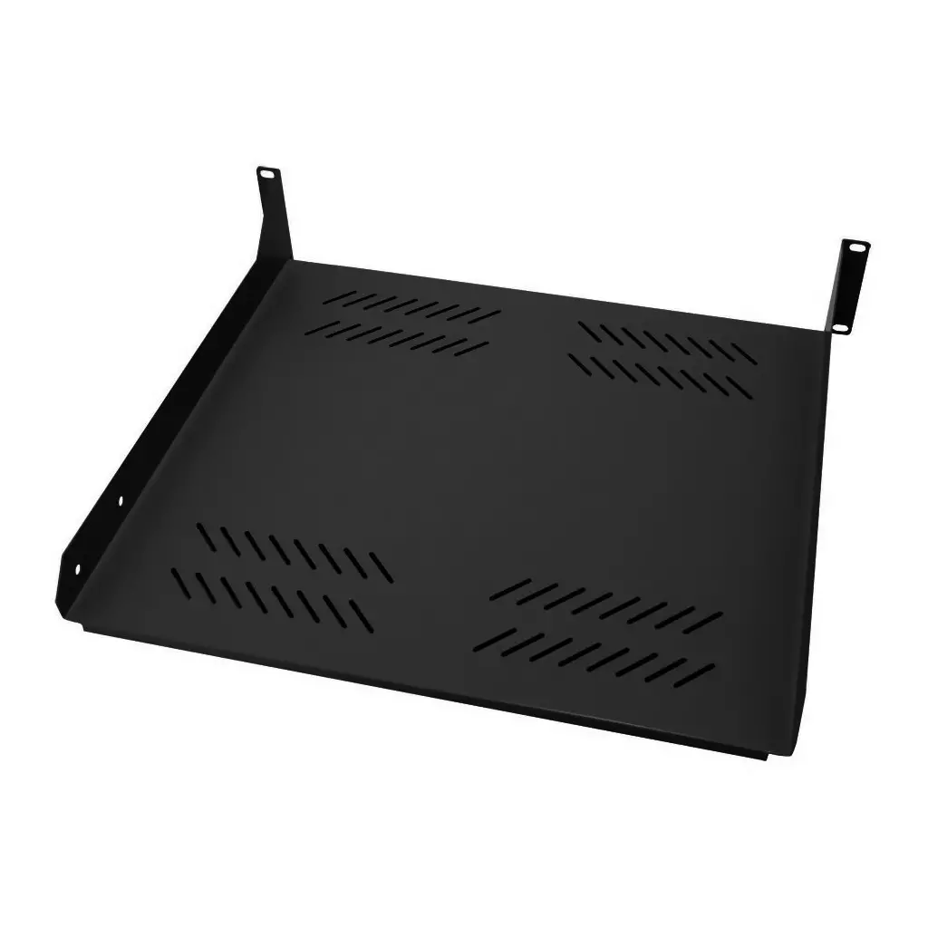 Obrázek produktu XtendLan Police 400mm, univerzal, 2U, 45kg nosnost, černá