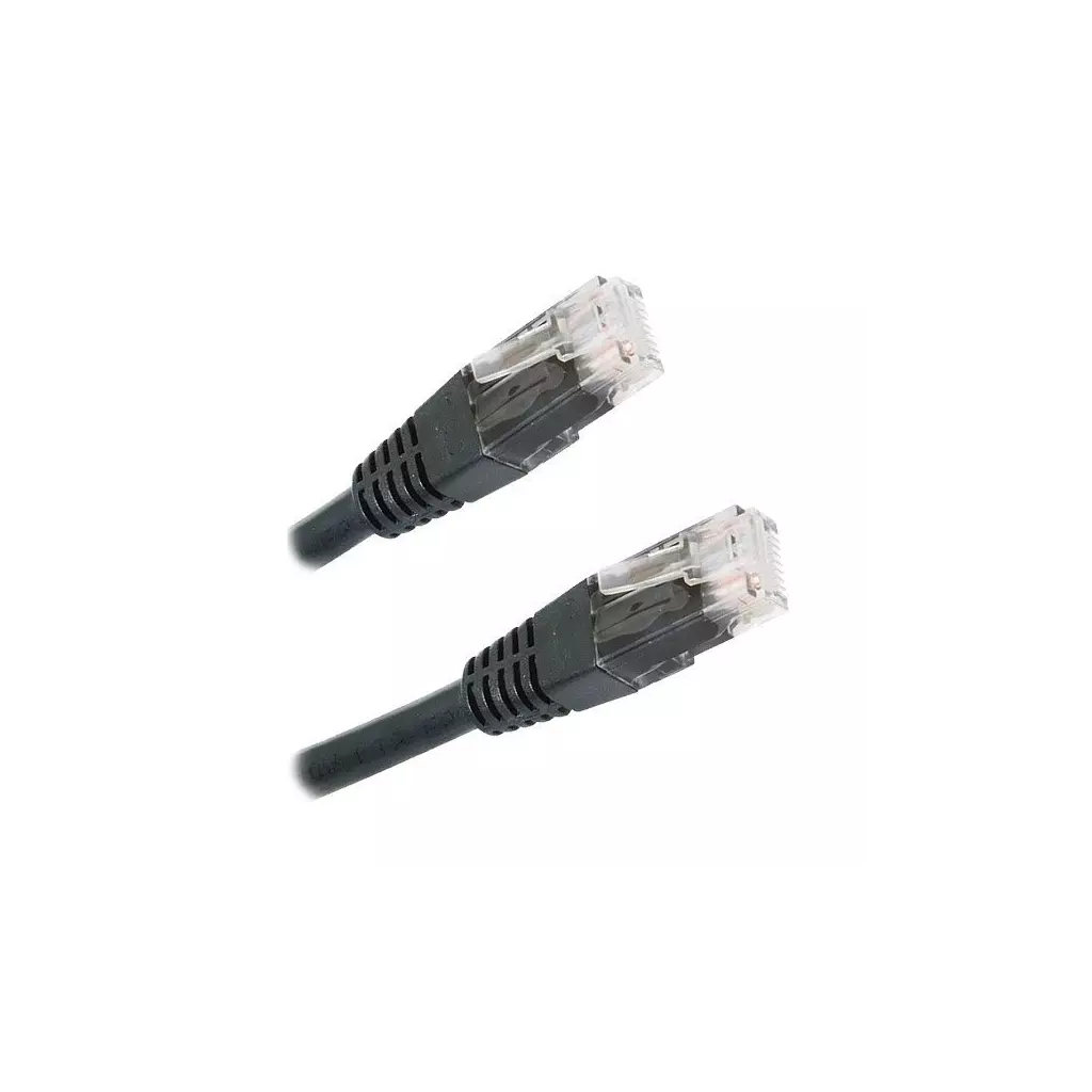 Obrázek produktu XtendLan Patch kabel Cat 6 UTP 0,5m - černý