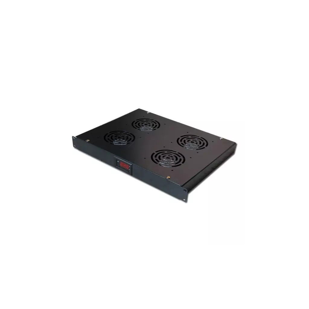 Obrázek produktu XtendLan Ventilace do 1U pozice, termostat, 4 ventilatory, hloubka 350mm, EK