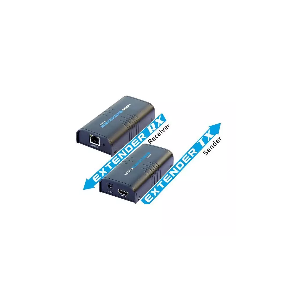 Obrázek produktu XtendLan HDMI přenos po LAN, přijímač, UDP/Multicast, 100Mbps@1080p