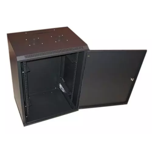 obrázek produktu XtendLan 22U/600x450, na zeď, jednodílný, plné dveře, úprava proti vykradení