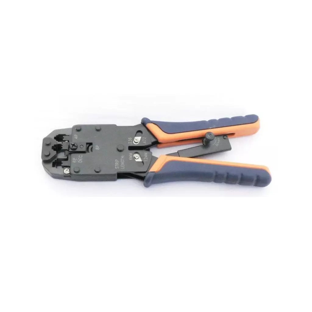 Obrázek produktu XtendLan Profi kleště krimpovací  RJ-45,12,11(s ráčnou)HT-2008R