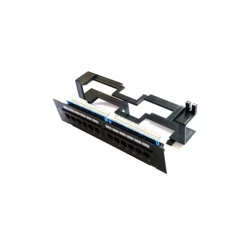 Obrázek produktu XtendLan Patch panel na zeď, 12 portů, Cat6