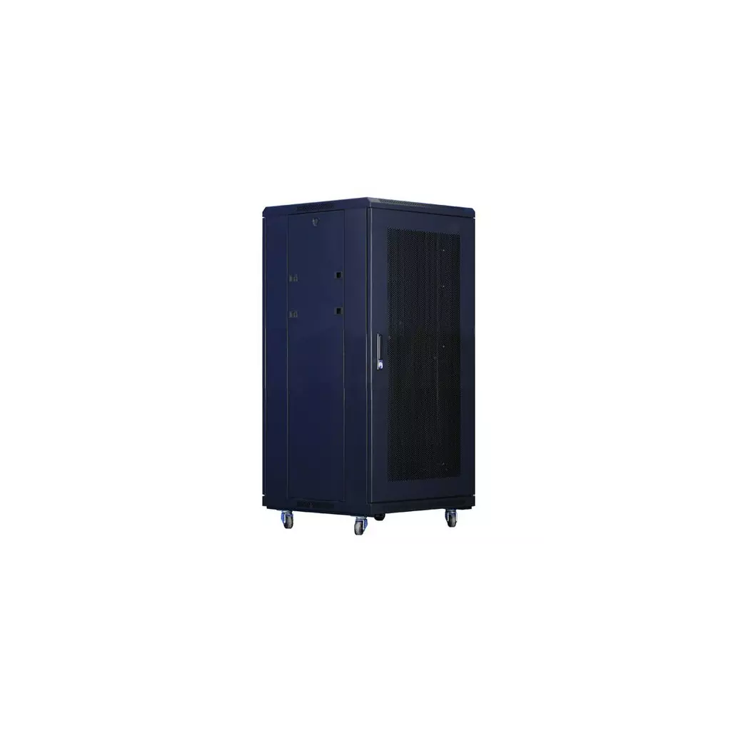 Obrázek produktu XtendLan 18U/600x800 stojanový, černý, perforované dveře a záda